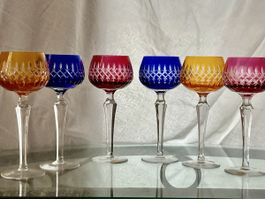 VINTAGE ECHTE KRISTAL	L HANDGESCHLIFFEN