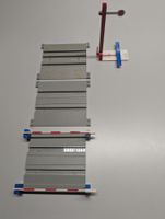 Lego Eisenbahn Bahnübergang und Signal