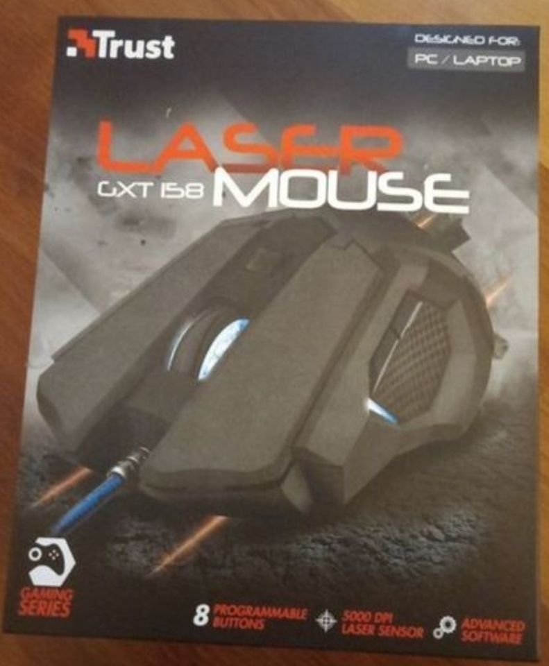 Trust Mouse: Gaming Mouse Trust GXT 158 - 8 programmierbar – Nuovo e nell'imballaggio originale da Geuensee venduto da Jan_7__