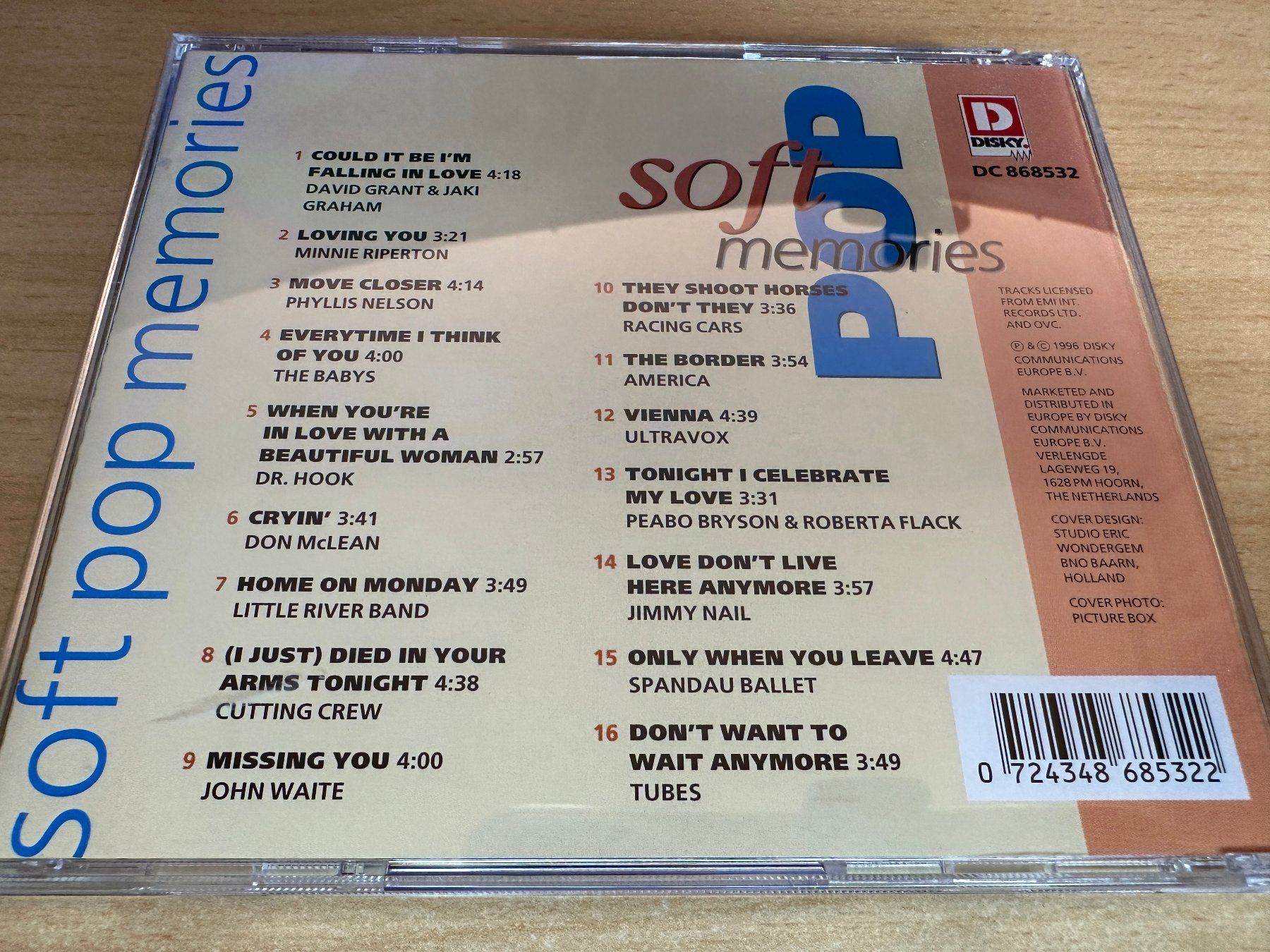 CD: Various – Soft Pop Memories – Usato da Rikon im Tösstal venduto da Alpenmutz 1