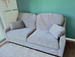 Sofa 3er VINLIDEN Hakobo dunkelgrau IKEA