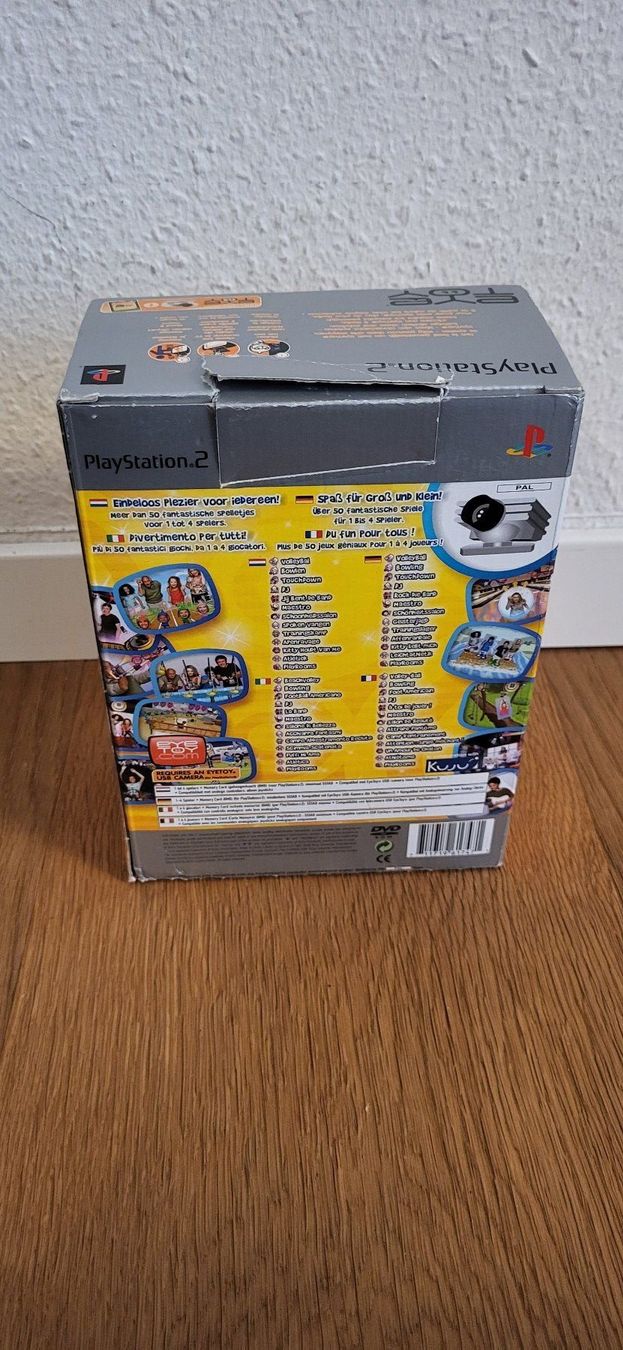 Sony Giochi: PS2 - Eye Toy Play 3 inklusive Kamera – Usato da Münsingen venduto da DigitaleSpielecke 2