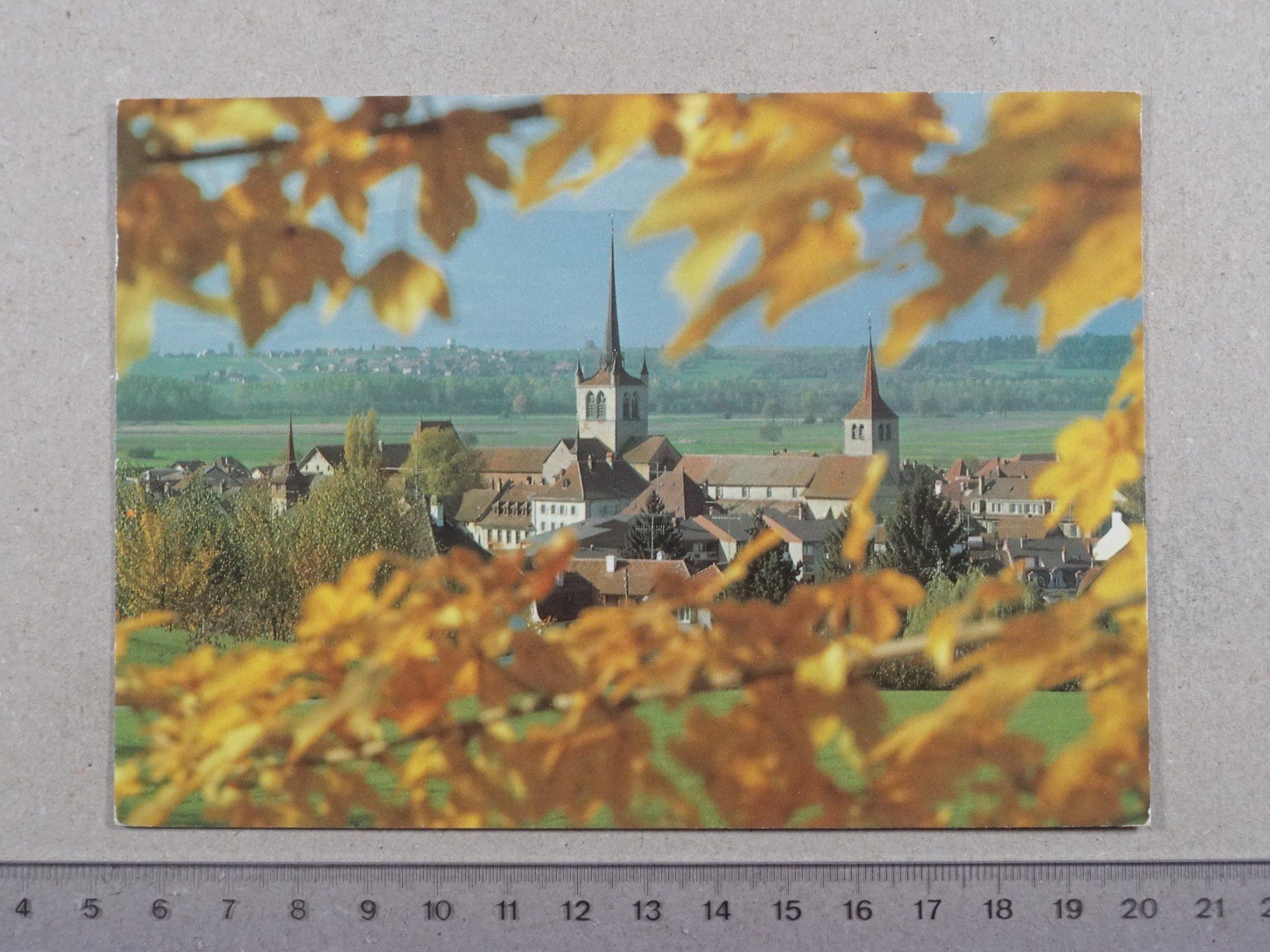 Ansichtskarten: Payerne, 1984 – Gebraucht aus Lenzburg von fh1