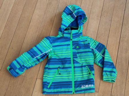 Funktionsjacke Regenjack Grösse 104 gestreift guter Zustand
