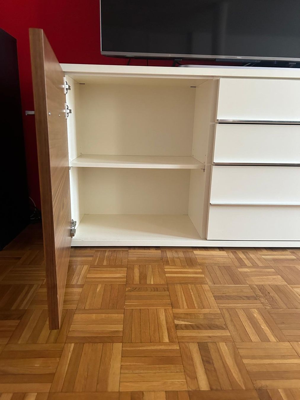 TV Möbel: Sideboard mit Vitrine – Gebraucht aus Baar von aerdna84 2
