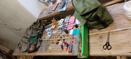 Angel set Angler Weste Komplet