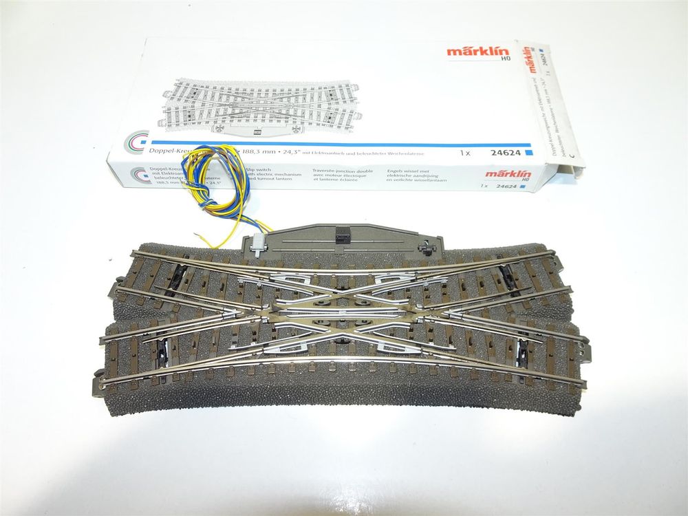 Märklin 2262 - El. Weiche Links R424,6 Mm (H0) Gü Produktbild-Vorschau 2