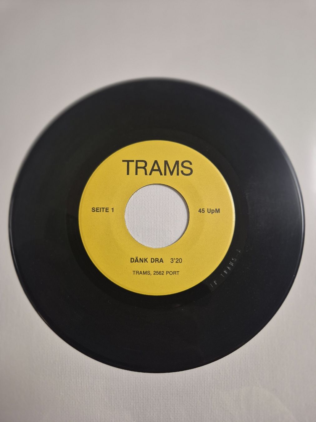 Vinyles: trams -  Dänk Dra / Es Müntschi - Single 7 , CH – Neuf (Voir description) à Uster par newwave0 2