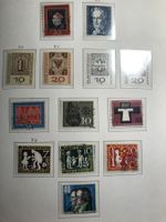 11 timbres 1959 Allemagne RFA selon phot