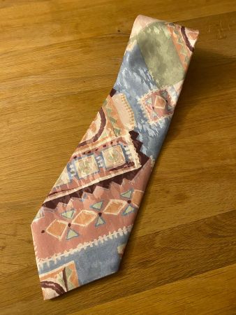 Vintage Seidenkrawatte (Seta Silk)