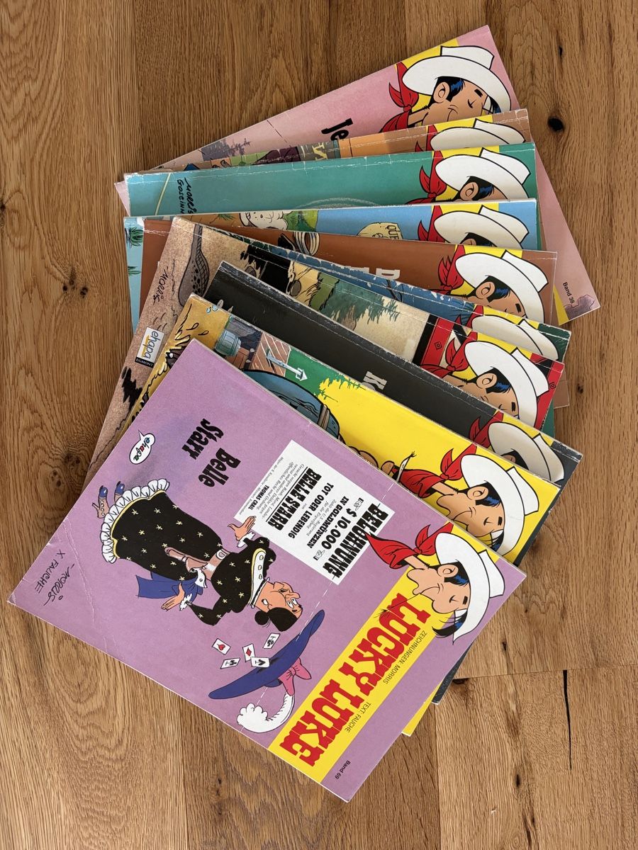 Comics: 10 Lucky Luke Hefte/Bücher – Neu (gemäss Beschreibung) aus Männedorf von Mael2005