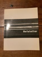Livre Jean-Jacques Hofstetter Artistes fribourgeois