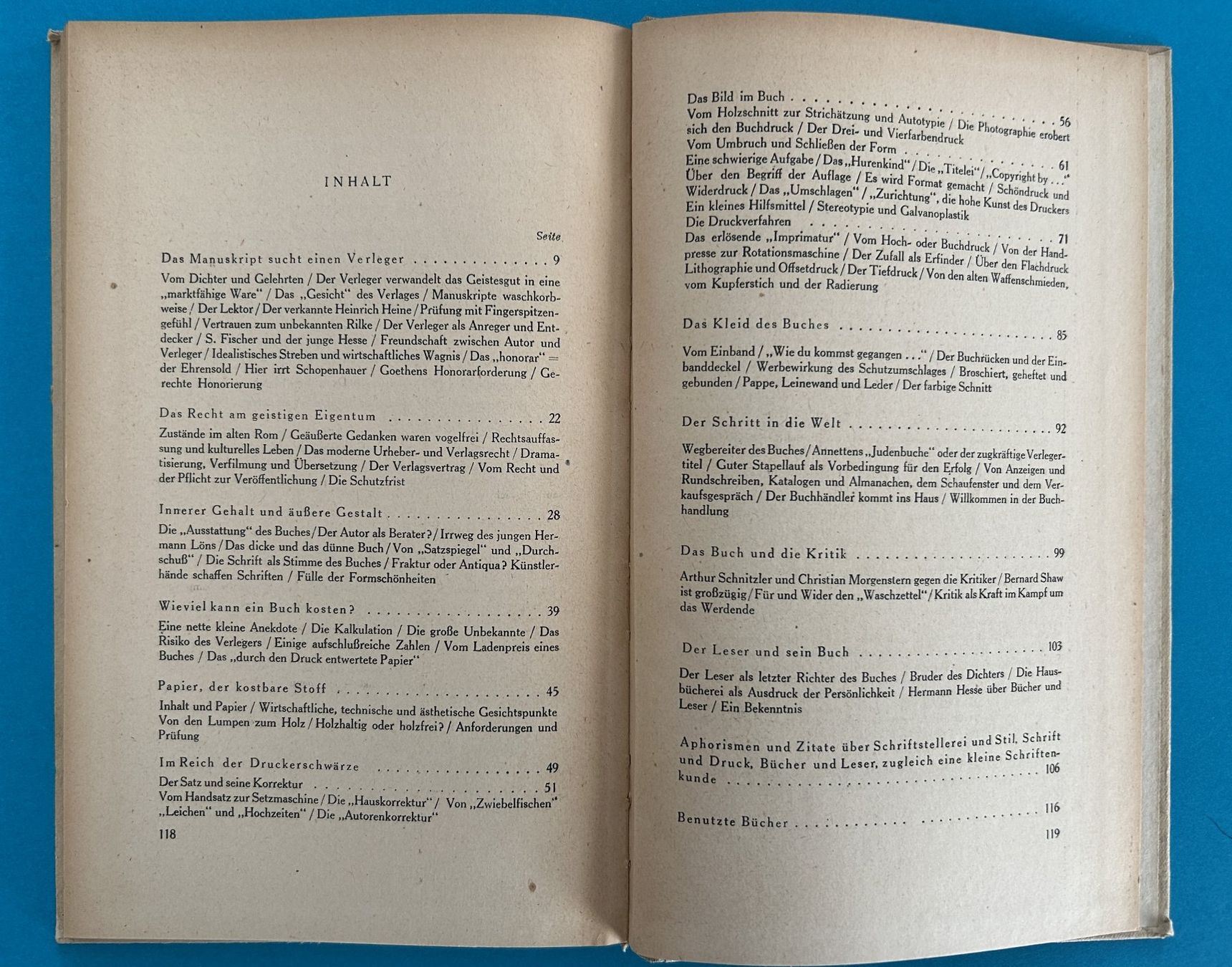 Libri: WIE ENTSTEHT EIN BUCH – Usato da Zürich venduto da Domus09 1