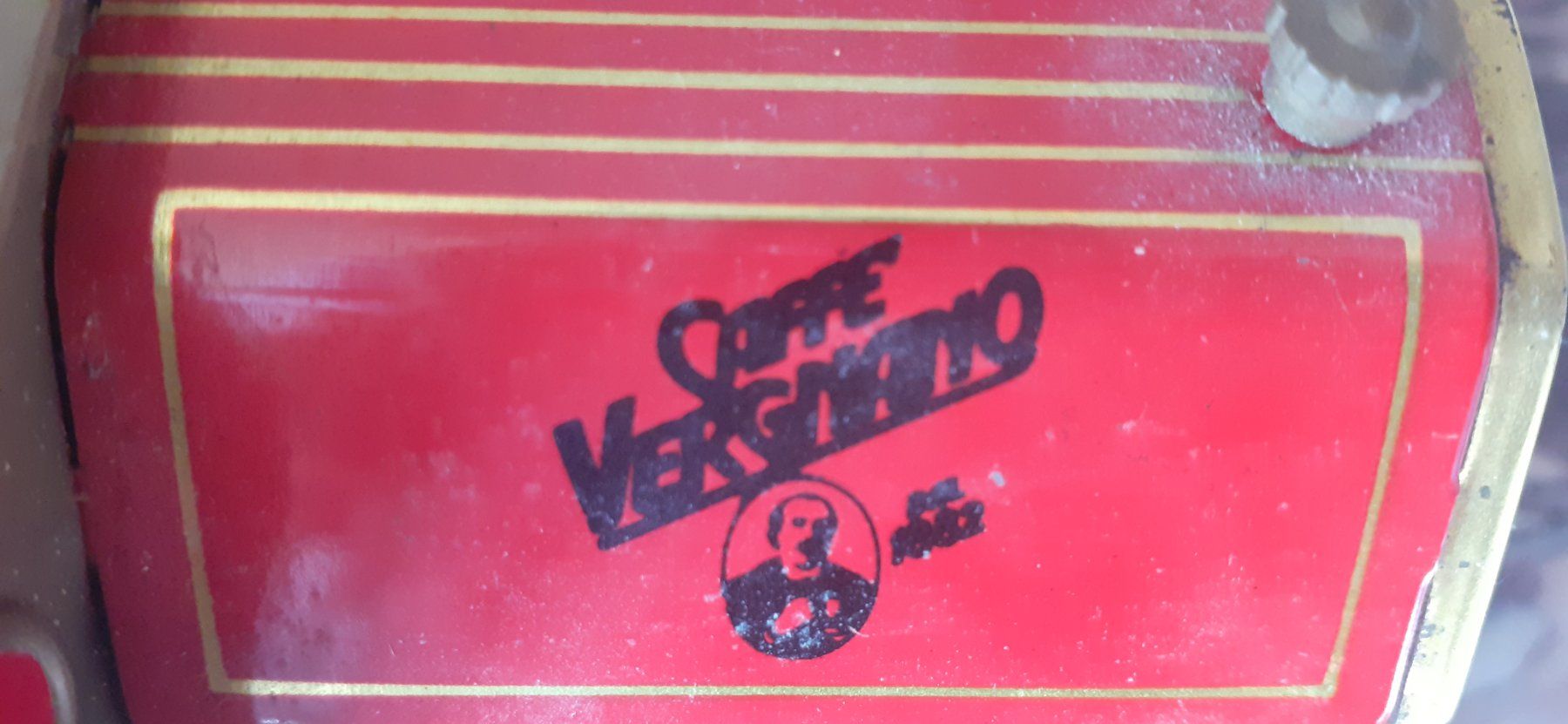 Figuren: Werbung Caffè Vergnano Blechauto Fiat – Gebraucht aus Mörschwil von antiksalon 7