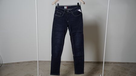 Lidl Jeans straight leg slim Damen dunkelblau
