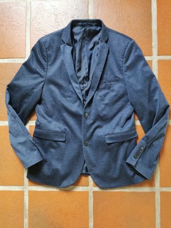 WE Fashion; blauer Sakko / Jackett Gr. 50
