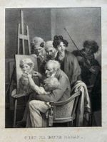 Louis-Léopold Boilly, Lithographie, C'est ma bonne Maman
