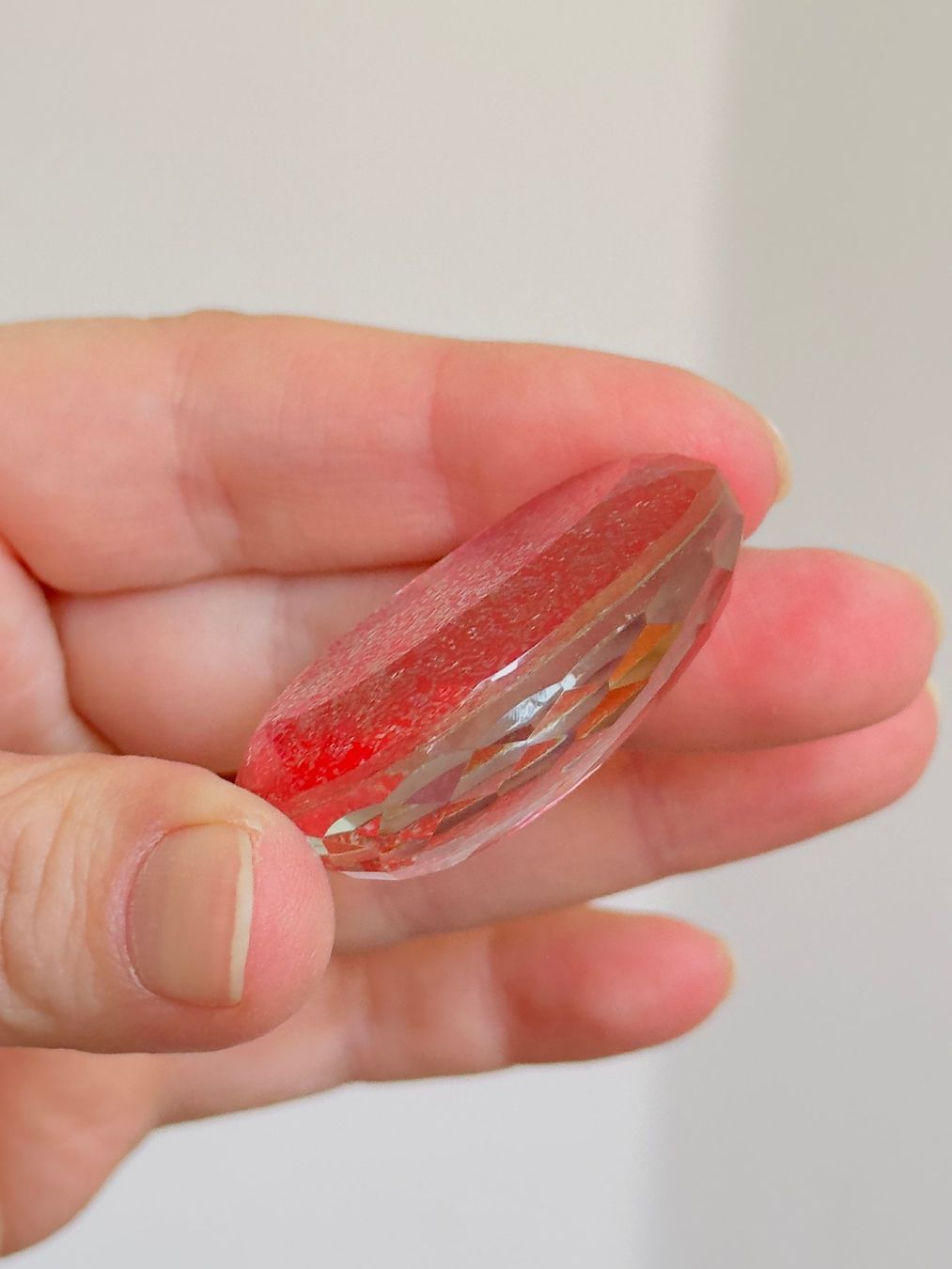 Pietre preziose: Lab. Monarch fire opal 142.75 Ct Certified – Nuovo e nell'imballaggio originale da Genève venduto da AWWA 9