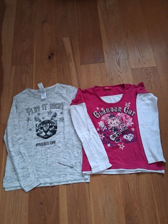 2er Set Langarmshirts Mädchen Gr.152 