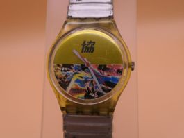 Swatch Gent Flex "MOVIE NEWS" GK219, neue Batterie