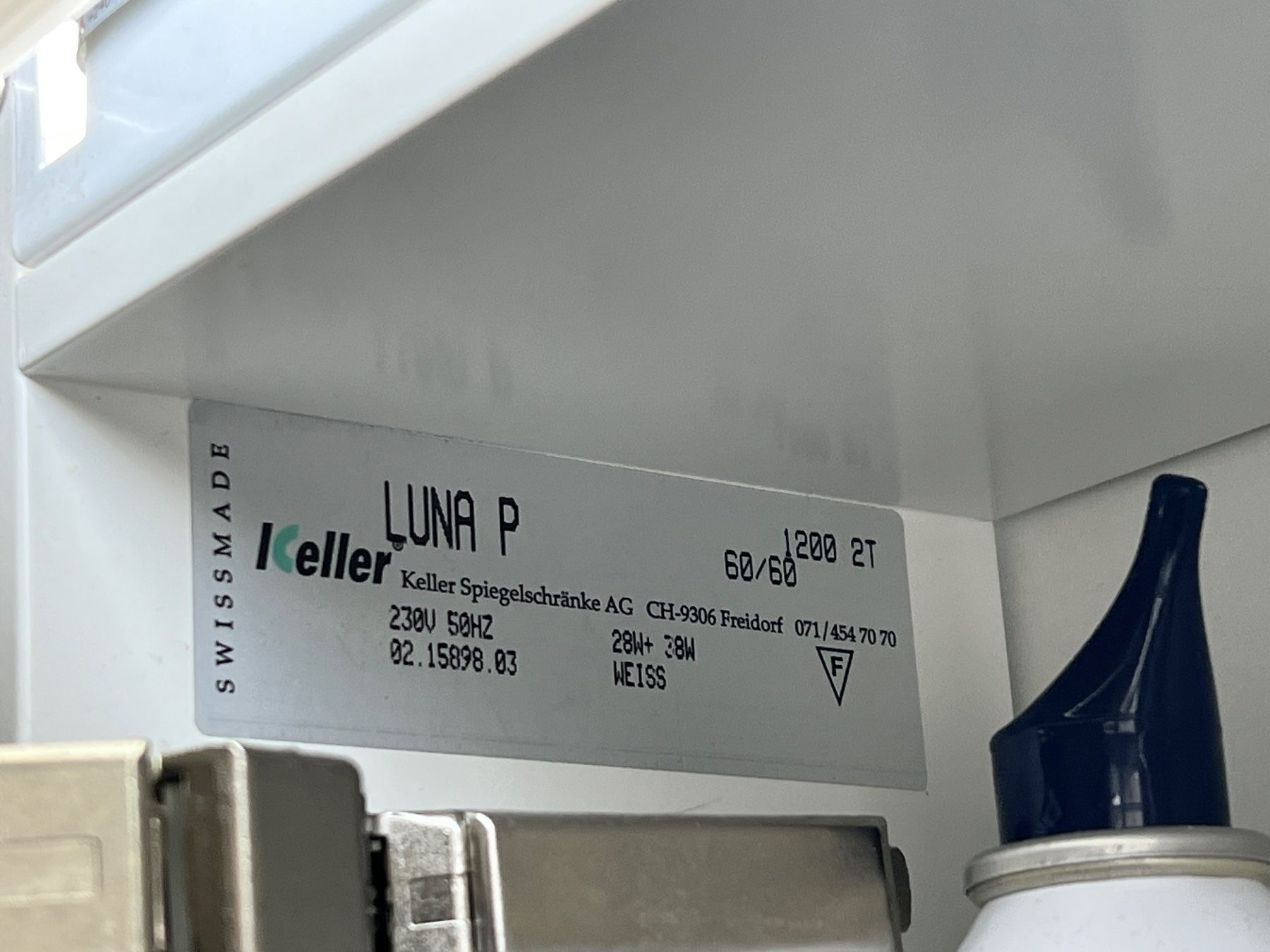 Spiegelschränke: Keller Spiegelschrank Luna – Gebraucht aus Wil SG von hp2013 1