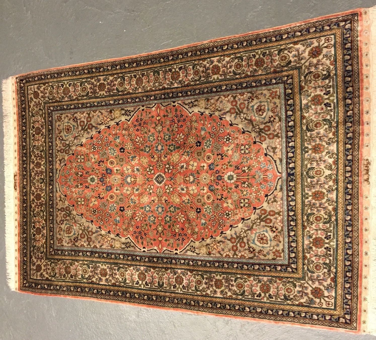 Tappeti: Seiden Teppich Kayseri 133x91cm – Usato da Zürich venduto da Artnuvo 3