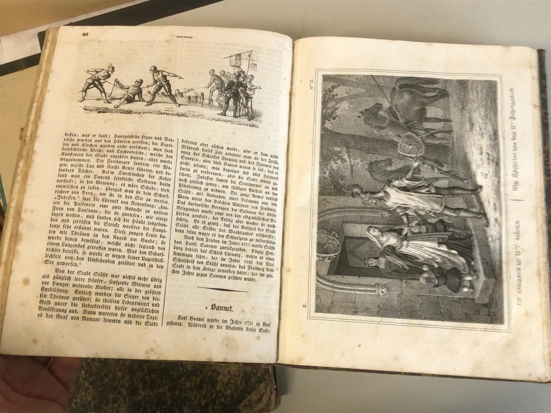 Libri: ** Schweiz historisch naturhistorisch ** – Antico da Bern venduto da Jwpm66 6