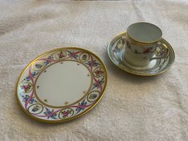 Handbemaltes 6er-Set von Limoges