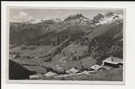 AK ca 1950 Blick von Clavadeler-Alp ob Davos