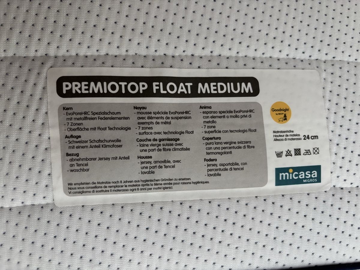 Micasa Materassi: Matratze 90x200x24 – Usato da Russikon venduto da Andres8 1