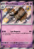 Pokémon – Houndstone 🇺🇸 - PAF-168 - Paldean Fates