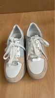 Trendige Damen-Sneaker Gold&Gold - Neuwertig