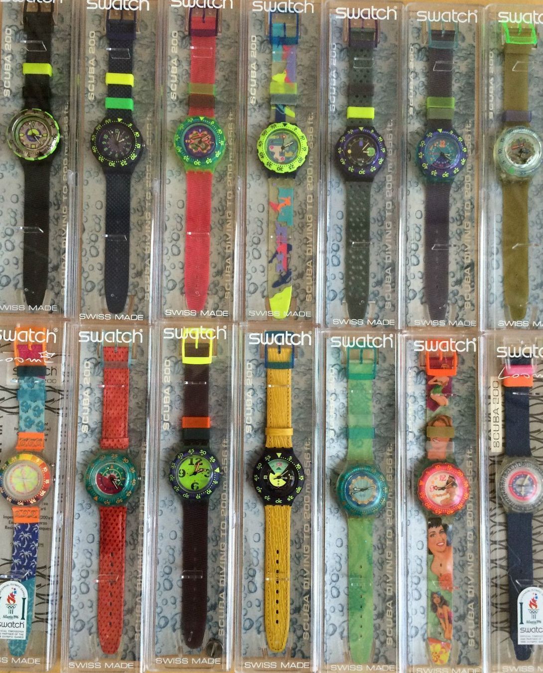 Swatch Orologi: SWATCH Sammlung / Total 56 SCUBA Uhren – Nuovo (secondo la descrizione) da Maur venduto da Makiga7 1