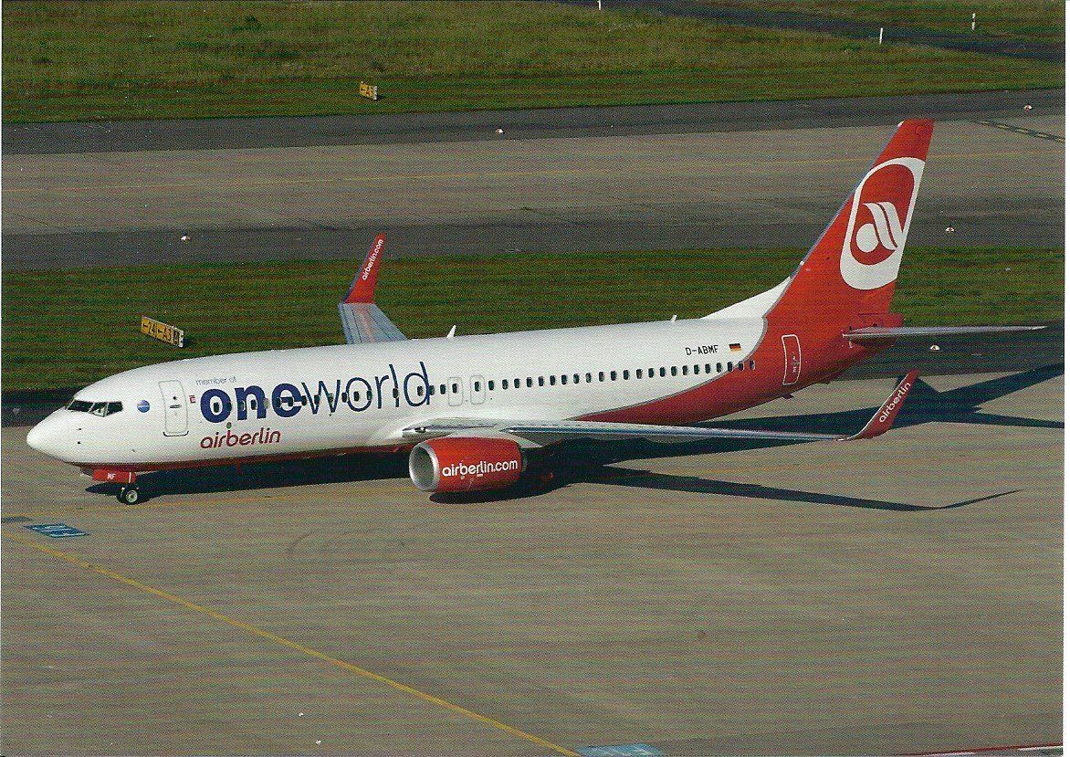 Cartoline postali: Air Berlin Boeing 737-86J D-ABMF – Nuovo e nell'imballaggio originale da Thun venduto da Abigboss