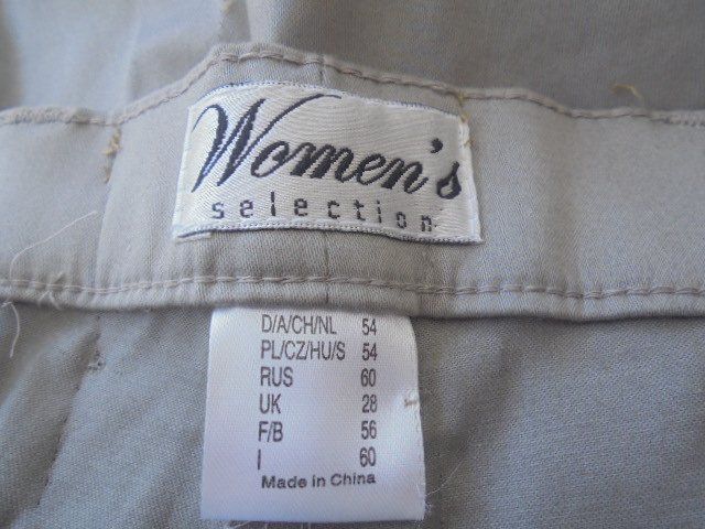 Hosen: Hose grau Gr. 54 NEU Baumwolle – Neu (gemäss Beschreibung) aus Hinwil von Glasperlen 2