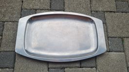 CH Armee / ZS / Chromstahl / Servierplatte / Restaurant