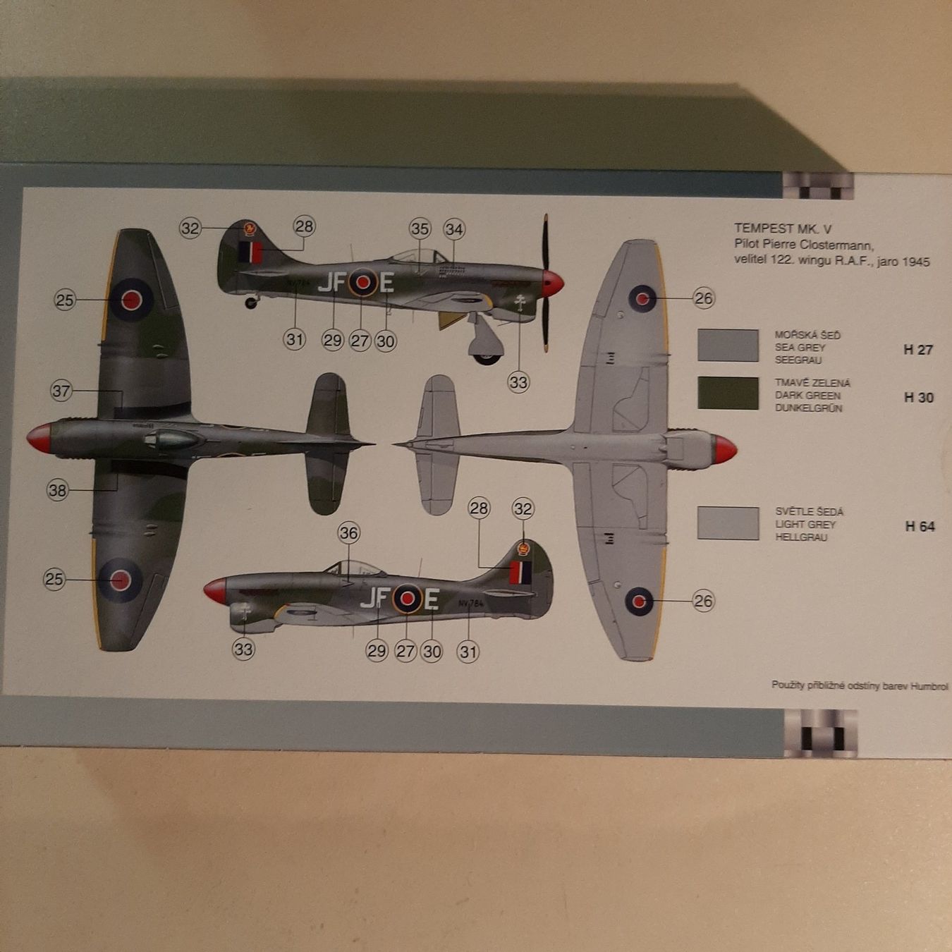 Kit di modellismo & Modellini statici: 590 ... Hawker Tempest Mk V ... SMER 0888 Hi-Tech – Nuovo (secondo la descrizione) da Bonstetten venduto da Benibanny59 1