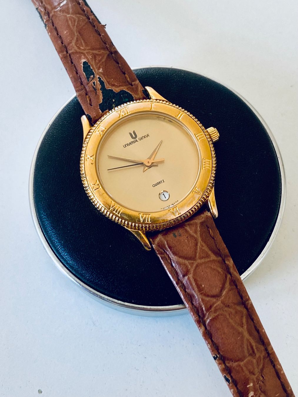 Universal Genève Orologi: Universal Geneve ref. 518.851 gold plated – Usato da Küsnacht ZH venduto da Pedramy 3