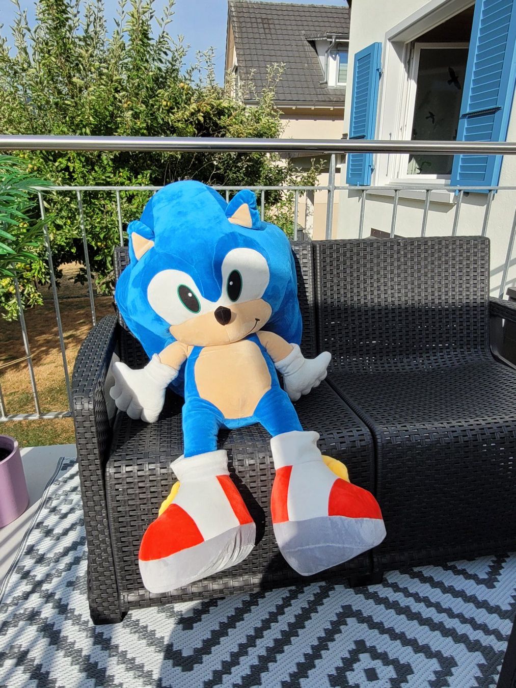 Alle Dekorationen: Plüsch Tier Sonic 95 cm – Neu (gemäss Beschreibung) aus Balsthal von Marche 2