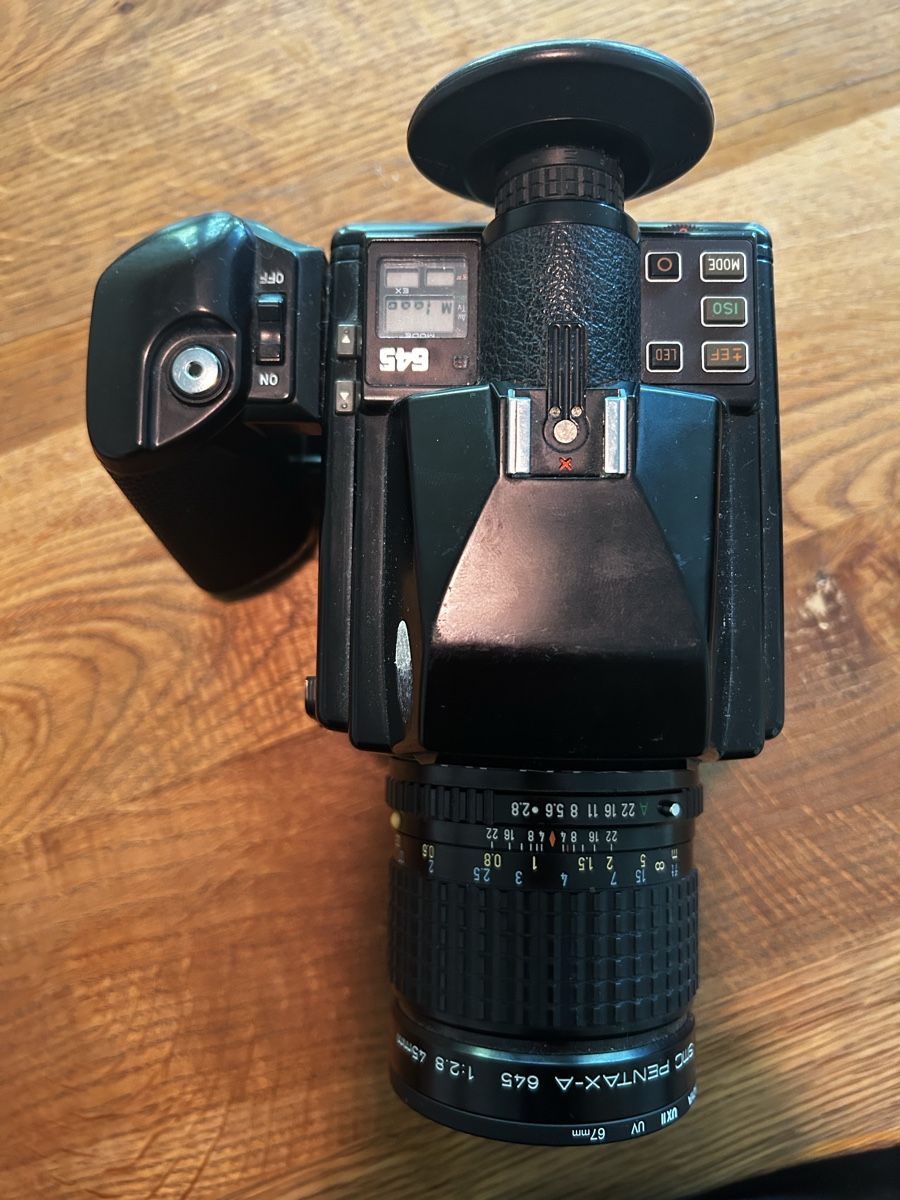 Pentax Kamera: Pentax 645 mit Objektiven 45mm und 150mm – Gebraucht aus Münchenstein von Saemimann 3