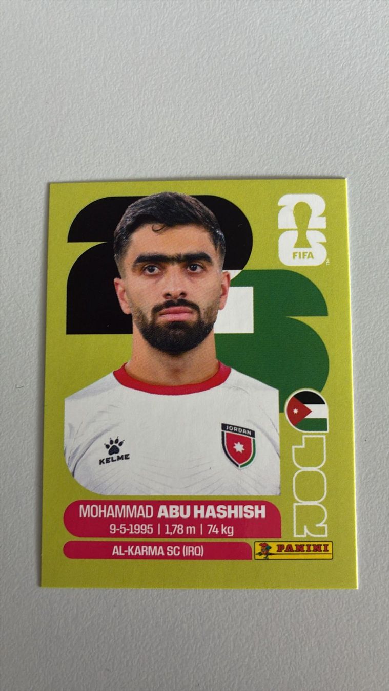 Panini Carte collezionabili: Carte panini 2026 - JOR 4 – Nuovo (secondo la descrizione) da La Neuveville venduto da Ibo2300