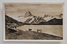 AK Bachalpsee am Faulhorn mit Schreckhorn