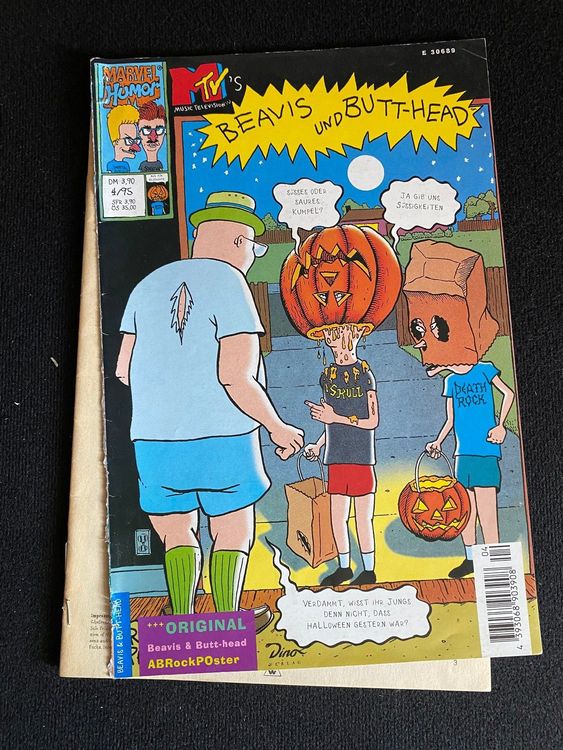 MTV's Beavis und Butt-Head by Marvel Comics 4/95 (Gebraucht) in St ...