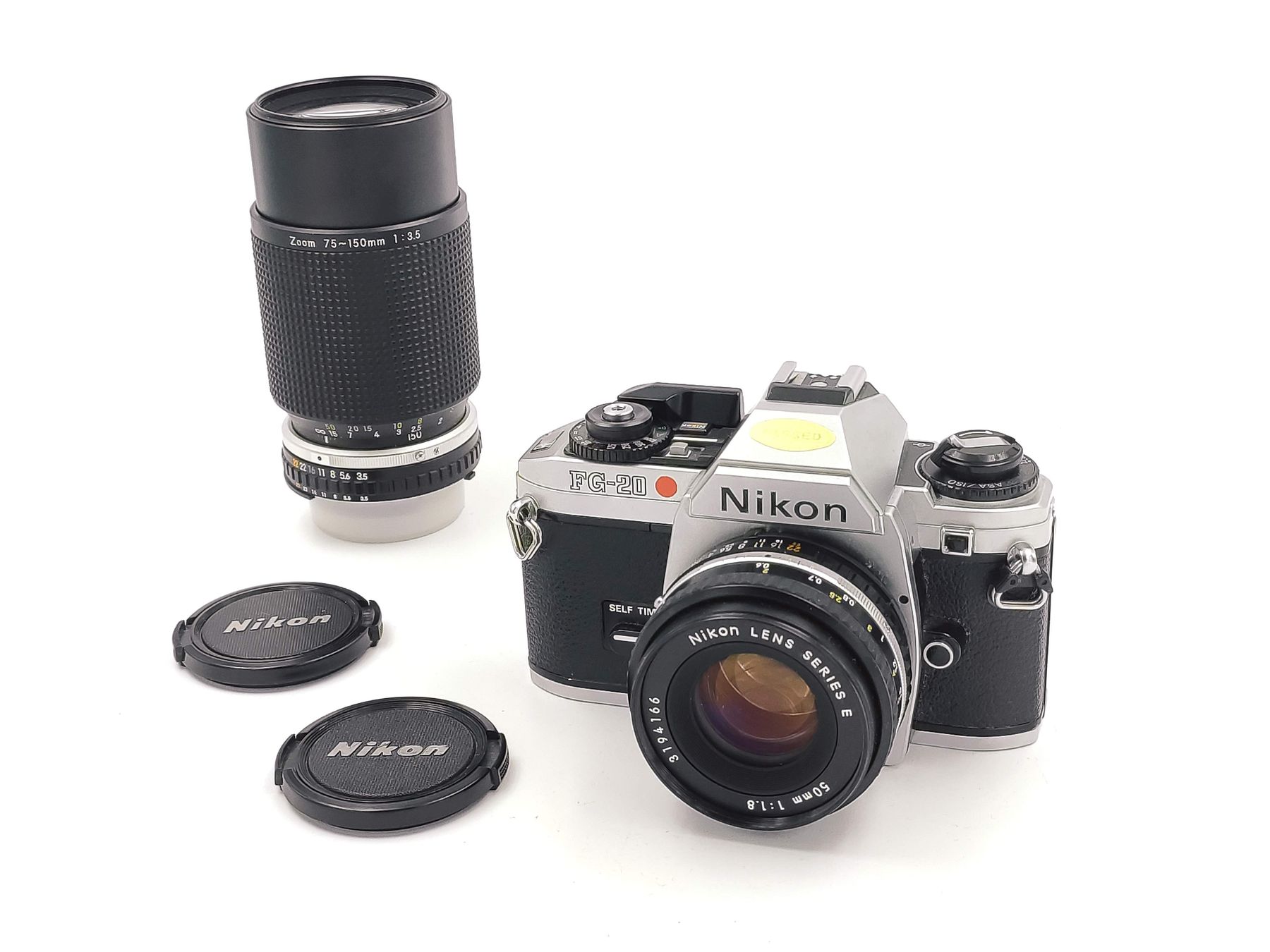 Nikon FG-20 analog Kamera mit Objektiv - Top Zustand! (Gebraucht 