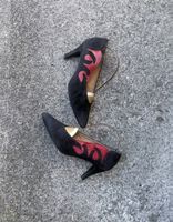 Vintage Veloursleder-Schuhe von Pierre Chupin
