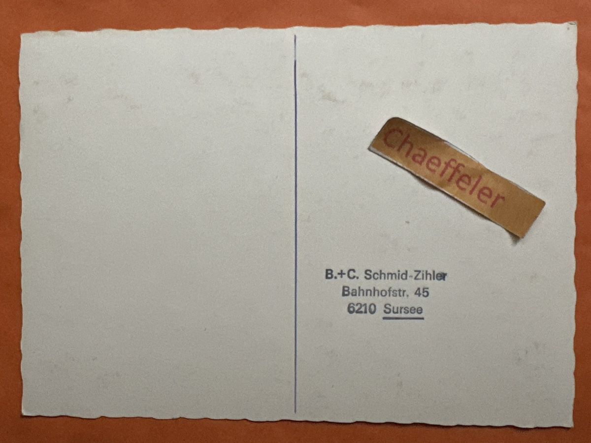 Cartoline postali: Sursee, 1960er Jahre? – Usato da Zürich venduto da Chaeffeler 1