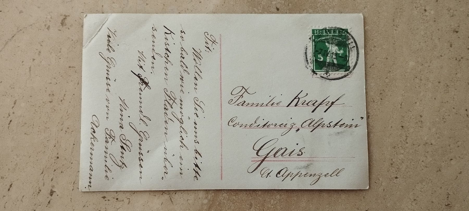 Cartes postales: Ansichtskarte uralt – D'occasion à Oberdorf SO par and_jxk2 2