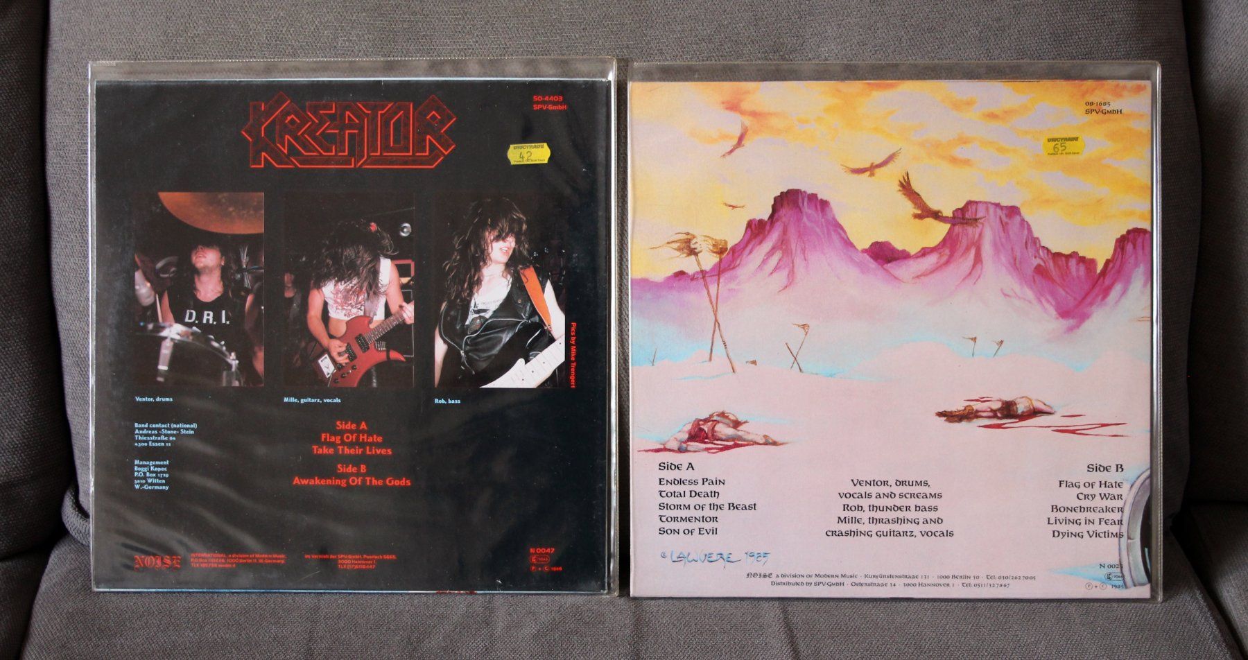 Dischi in vinile: Kreator Sammlung (4 Vinyl) – Usato da Münchenbuchsee venduto da Chaoo 3
