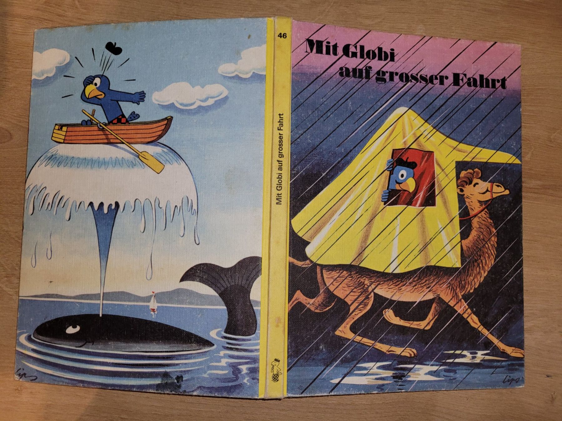 Libri: Mit Globi auf grosser Fahrt-Nr.46 – Usato da Niederuzwil venduto da 333x333
