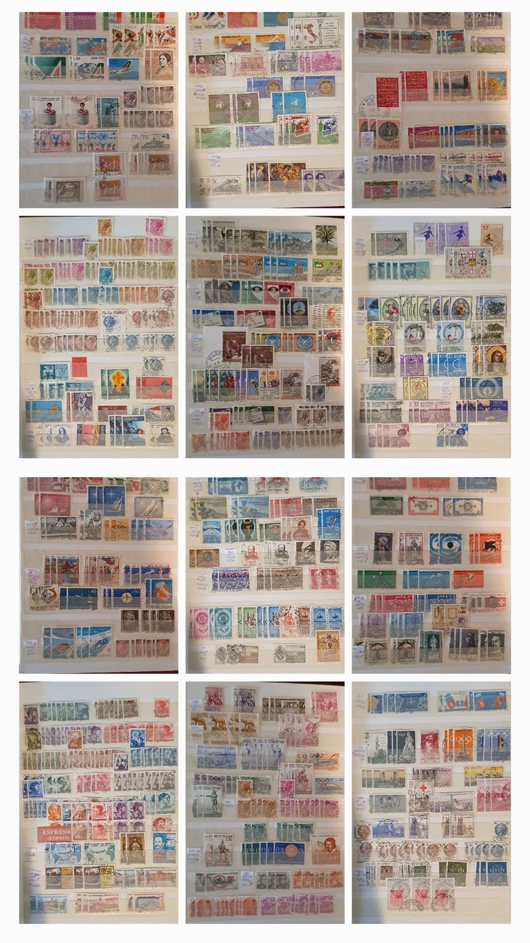 Alle Briefmarken: 2 Alben Italien und mehr.... – Gebraucht aus Kreuzlingen von Rschweiz1 5